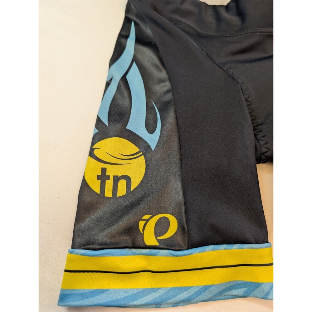 Pearl Izumi Elite InRCool Tri Short - Women's = Blue/Yellow/blck Size XS - Picture 2 of 6